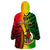 (Custom Personalised) Vanuatu Wearable Blanket Hoodie Luganville Polynesian Reggae Coat Of Arms LT14 - Polynesian Pride