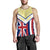 Hawaii Flag Oahu Men's Tank Top - Yellow - Mit Style - AH - Polynesian Pride