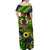 (Custom Personalised) Vanuatu Malampa Off Shoulder Long Dress Independence Be Proud LT8 - Polynesian Pride