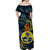 (Custom Personalised) Lord Howe Island Off Shoulder Long Dress Unique Polynesian - Gradient Vibes LT8 - Polynesian Pride