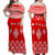 Custom Merry Christmas Tonga Kupesi Ngatu Matching Dress and Hawaiian Shirt LT9 - Polynesian Pride