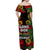 Vanuatu And Hibiscus Off Shoulder Long Dress LT6 - Polynesian Pride