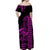 Hawaii Kakau Matching Dress and Hawaiian Shirt Polynesian Warrior Purple LT6 - Polynesian Pride