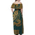 Kakau Hawaiian Polynesian Off Shoulder Long Dress LT6 - Polynesian Pride