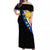 Pilipinas Matching Dress and Hawaiian Shirt Simple Style Black LT6 - Polynesian Pride