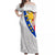 Pilipinas Matching Dress and Hawaiian Shirt Simple Style White LT6 - Polynesian Pride