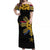 Filipino Matching Dress and Hawaiian Shirt Tribal Black Style LT6 - Polynesian Pride