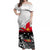 Custom Papua New Guinea with Polynesian Patterns Matching Dress and Hawaiian Shirt LT6 - Polynesian Pride