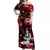 Hawaii Summer Colorful Hula Girl Matching Dress and Hawaiian Shirt Red LT6 - Polynesian Pride