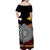 New Zealand And Papua New Guinea Off Shoulder Long Dress Together - Red LT8 - Polynesian Pride