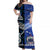 Custom Polynesian Matching Hawaiian Shirt and Dress Samoa New Zealand Together Blue LT8 - Polynesian Pride