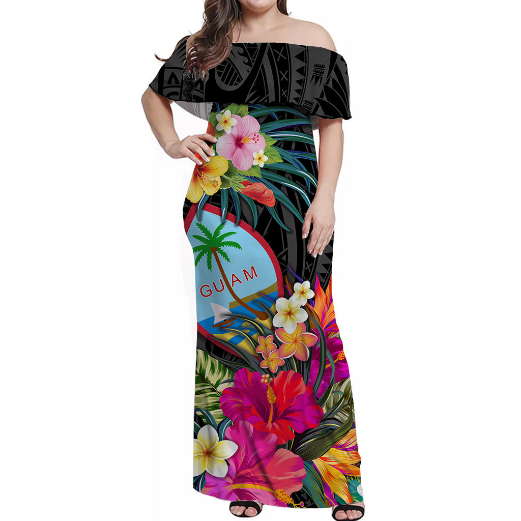 Off the Shoulder Hawaiian Dresses