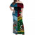 Vanuatu Polynesian Matching Hawaiian Shirt and Dress Together Blue LT8 - Polynesian Pride