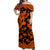 Polynesian Hibiscus Matching Hawaiian Shirt and Dress Fiji Patterns Orange LT6 - Polynesian Pride