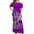 Hawaii Hula Girl Off Shoulder Long Dress Polynesian Purple Style LT6 Long Dress Purple - Polynesian Pride