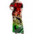 Polynesian Hawaiian with Turtle Matching Dress and Hawaiian Shirt No.4 LT6 - Polynesian Pride