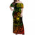 Hawaii Surfing Polynesian Off Shoulder Long Dress Unique Style - Reggae LT8 Women Reggae - Polynesian Pride