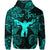 Custom Ophiuchus Zodiac Polynesian Zip Hoodie Unique Style Turquoise LT8 - Polynesian Pride