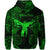 Ophiuchus Zodiac Polynesian Zip Hoodie Unique Style Green LT8 - Polynesian Pride