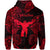 Ophiuchus Zodiac Polynesian Zip Hoodie Unique Style Red LT8 - Polynesian Pride