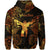 Ophiuchus Zodiac Polynesian Zip Hoodie Unique Style Gold LT8 - Polynesian Pride