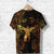 Custom Ophiuchus Zodiac Polynesian T Shirt Unique Style Gold LT8 - Polynesian Pride