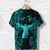 Custom Ophiuchus Zodiac Polynesian T Shirt Unique Style Turquoise LT8 - Polynesian Pride