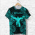 Custom Ophiuchus Zodiac Polynesian T Shirt Unique Style Turquoise LT8 - Polynesian Pride