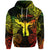 Ophiuchus Zodiac Polynesian Zip Hoodie Unique Style Reggae LT8 - Polynesian Pride