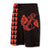 Hawaii Kakau Polynesian Anchor Board Shorts - Orange - Polynesian Pride