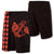 Hawaii Kakau Polynesian Anchor Board Shorts - Orange Men Orange - Polynesian Pride