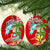 Hawaii Mele Kalikimaka Christmas Ornaments Santa Claus Surfing Xmas Time LT9 - Polynesian Pride