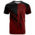 Palau T Shirt Red Color Symmetry Style Unisex Black - Polynesian Pride