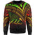 Palau Sweatshirt - Cross Style Reggae Color Unisex Black - Polynesian Pride