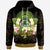 Palau Hoodie Polynesian Gold Patterns Collection Unisex Black - Polynesian Pride