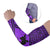 Papua New Guinea Custom Personalised Arm Sleeve - Polynesian Style (Set of Two) Set of 2 Purple - Polynesian Pride