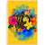 Pohnpei Polynesian Prideed Canvas - Turtle with Hibiscus - Polynesian Pride