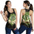 Pohnpei Women's Racerback Tank - Polynesian Gold Patterns Collection - Polynesian Pride