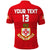 (Custom Text and Number) Kolisi Tonga College Atele Polo Shirt 140 Years Anniversary Tongan Ngatu LT13 - Polynesian Pride