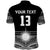 (Custom Text and Number) Marshall Islands Polo Shirt Best Tattoo Version Black LT13 - Polynesian Pride