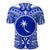 Custom Chuuk Polo Shirt Micronesia Simple Pattern White LT13 - Polynesian Pride