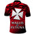 Custom Alo Chiefdom Wallis et Futuna Polo Shirt Polynesian Pattern and Flag LT13 - Polynesian Pride