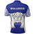 Makoi Bulldogs Polo Shirt Mix Tapa Fijian LT13 - Polynesian Pride