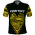 Custom Cook Islands Pattern Polo Shirt Always In My Heart LT13 Unisex Black - Polynesian Pride