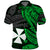 (Custom Text and Number) Wallis and Futuna Polo Shirt Enjoy Polynesian Flowers Version Green LT13 - Polynesian Pride