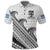 (Custom Text and Number) Fiji Sevens Rugby Polo Shirt Fijian 7s Tapa Polynesian Art LT14 White - Polynesian Pride