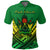 Cook Islands Rugby Polo Shirt Simple Polynesian LT13 Unisex Green - Polynesian Pride