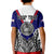 Custom American Samoa Polo Shirt Bald Eagle Mix Polynesian LT13 - Polynesian Pride