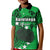 (Custom Personalised)Cook Islands Polo Shirt KID Rarotonga LT6 Unisex Green - Polynesian Pride