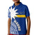 Nauru Independence Day Polo Shirt KID Flag In Heart No.1 LT6 - Polynesian Pride